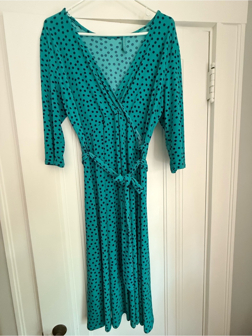Leota Maternity - Faux Wrap Dress